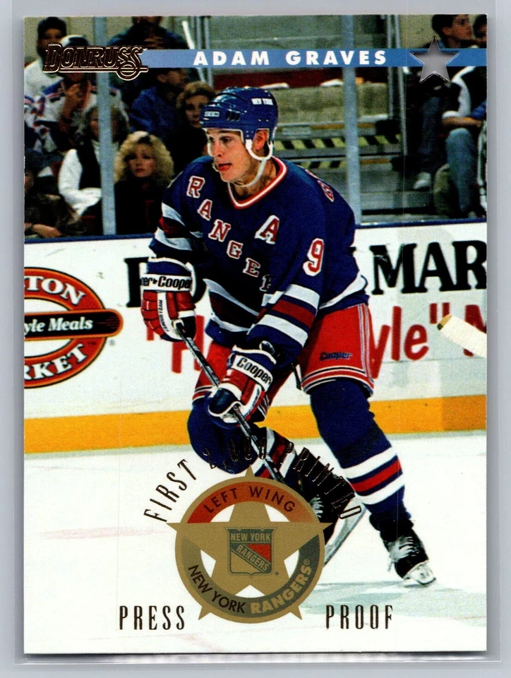 1996-97 Donruss Press Proof /2000 Adam Graves #66 - Image 1 of 1