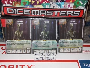 D&D Dice Masters Battle for Faerun MUMMY Dungeons Dragons Paragon Set 4 Dice - Picture 1 of 2