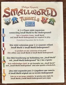 Small World Tunnels Promo Mini Expansion - New - Picture 1 of 3