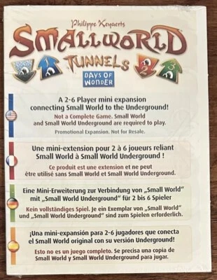 Small World Tunnels Promo Mini Expansion - New - Image 1 of 3