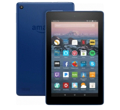 Amazon Fire Tablet, 7 in. display, Blue - Image 1 of 4