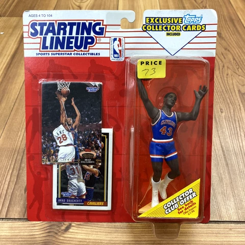 UNOPENED Starting Lineup 1993 Brad Daugherty Cleveland Cavs NBA Action Figure Cover