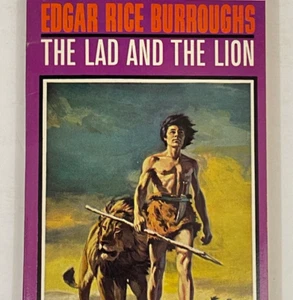 The Lad and the Lion by Edgar Rice Burroughs Vintage PB 1st Print 1964 - Bild 1 von 5