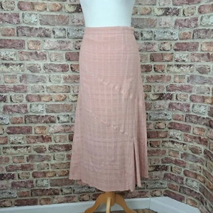 The Earth Collection Skirt Pink Size Medium 100% Organic Cotton Flare UK 12-14 - Picture 1 of 10