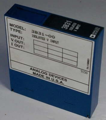 Analog Devices 3B31-00 Isolated V Input Card New Factory Packaged - Image 1 of 4