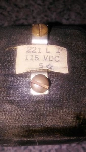 * 5 STERNSPULE.* 221-L-1 115VDC * - Bild 1 von 3