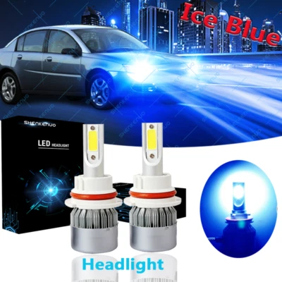For 2004-2007 Saturn ION 2PC 9007 8000K LED Headlight Bulbs High Low Beam - Image 1 of 4