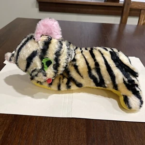 Vintage Rushton Co. Baby Tiger Plüschtier Stofftier Spielzeug 12 Zoll - Bild 1 von 12