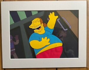 The Simpsons - Animation Art Original Production Cel - Comic Book Guy