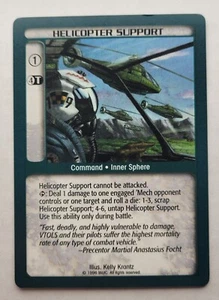 BattleTech CCG: HELICOPTER SUPPORT | Common | SAVE UP TO 25% | Unltd. - Picture 1 of 1