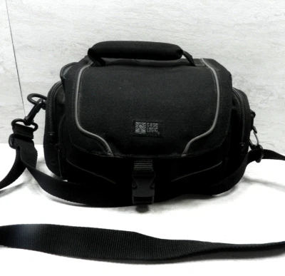 Case Logic Med Black Camera Bag Camcorder DSLR Compact Shoulder Case 10"W x 5"H - Image 1 of 3