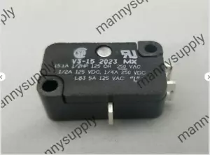ÉMBOLO PIN DE ACCIÓN A PRESIÓN V3-15 MICROSWITCH HONEYWELL V315 - Imagen 1 de 2