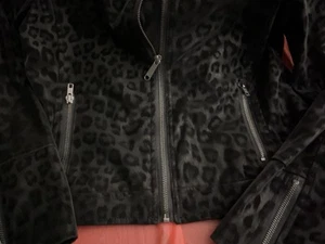 Girls Sam Edelman Jacket Size 16/XL Animal Print - Picture 1 of 12