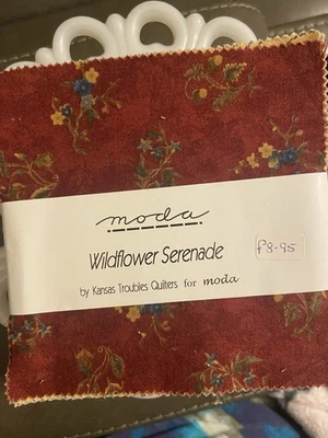 Wildflower Serenade By Kansas Troubles For Moda OOP Charm Pack - Image 1 of 2