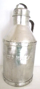 VINTAGE EDELSTAHL 12 QT MILCH/SAHNEKANNE KRISTALL SACTO - Bild 1 von 9