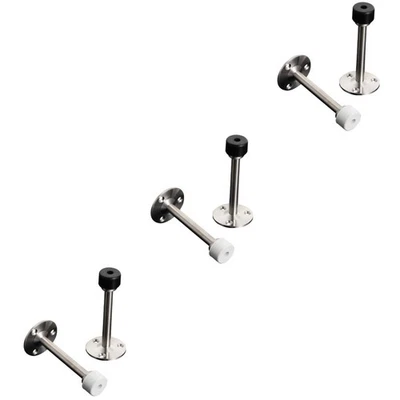  6 stücke Edelstahl Türanschlag Haltbarer Türstopper Verdickter stummes - Bild 1 von 4