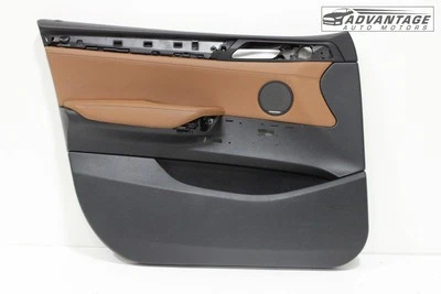 BMW X4 F26 2015-2018 delantero izquierdo lado del conductor interior panel de puerta cubierta de moldura OEM Foto 1 de 4