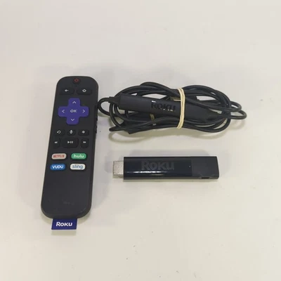 Roku Streaming Stick+ 3810X 4K HDR Media Player with Voice Remote & Power Cable - Image 1 of 4