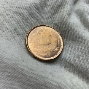 1994 Lincoln Cent STRUCK THRU CAPPED DIE, EARLY STATE, SUPERB BU R110 - Picture 1 of 2