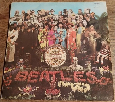 The Beatles Sgt.Pepper's Lonely Hearts Club Band UK1967 Mono Cover only PMC 7027 - Bild 1 von 4