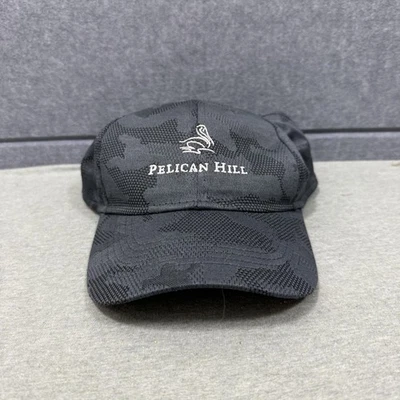 Pelican Hill Hat Cap Mens Black Camo Snapback Strap Imperial Golf Pelican Print - Image 1 of 4
