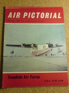 AIR PICTORIAL - SWEDISH AIR FORCE - Feb 1968 Vol 30 #2 - Imagen 1 de 1