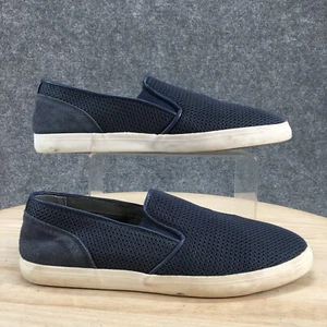 Calvin Klein Shoes Mens 8 M Porter Slip On Sneakers Blue Mesh Round Toe Casual - Picture 1 of 20