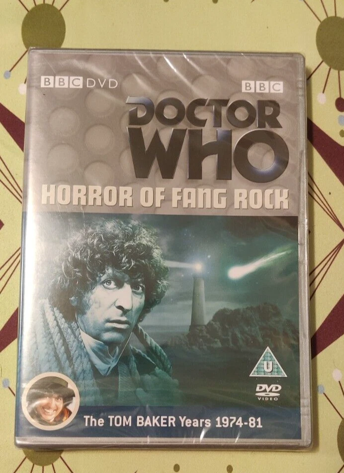 DOCTOR WHO - HORROR OF FANG ROCK Tom Baker BBC Region 2 DVD NEW - Image 1 of 3