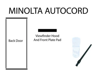 Minolta Autocord Kit tenuta luminosa e pad mirino - Foto 1 di 3