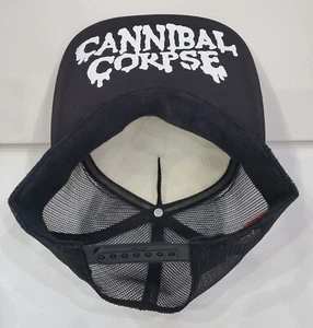 Metal Black Death Gothic Industrial Thrash CCorpse Mask Trucker Adjust - Picture 1 of 2