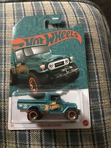 🔥Hot Wheels 56th Anniversary Teal & Orange Toyota Land Cruiser FJ45 - Picture 1 of 1