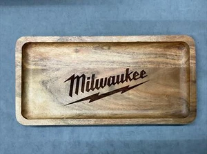 Milwaukee Wooden Key/change Tray 14 X 7 Inches - Picture 1 of 4