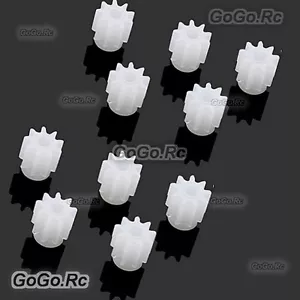 10 Pcs Motor Engine Wheel Gear 9T For SYMA X5C Quadcopter Helicopter Drone Parts - Picture 1 of 3