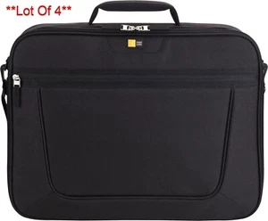 Lot of 4 - Case Logic 15.6" Top Load Laptop Briefcase (VNAI-215), Black - Picture 1 of 11