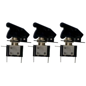 Pipeman's Pilot racing style toggle switch 3 Pack Black EP EPS-3015 - Picture 1 of 8