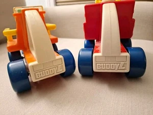 Vintage Pumper Wrecker Toy Truck Trucks My First Buddy Preschool with Handles   - Picture 1 of 8