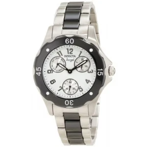 Invicta 1654 Women's Watch Bracelet Watch Angel Ceramic Stainless Steel - Picture 1 of 4