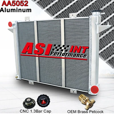 3 Row Aluminum Radiator For 1989-1993 Dodge D250 D350 W250 W350 Base 5.9L Diesel Foto 1 de 4