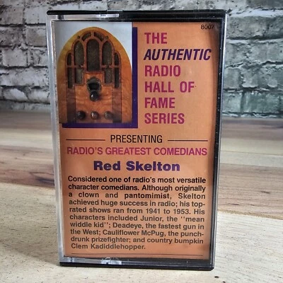 Red Skeleton Cassette Tape Presenting Radios Greatest Comedians/excellent!!! - Image 1 of 2