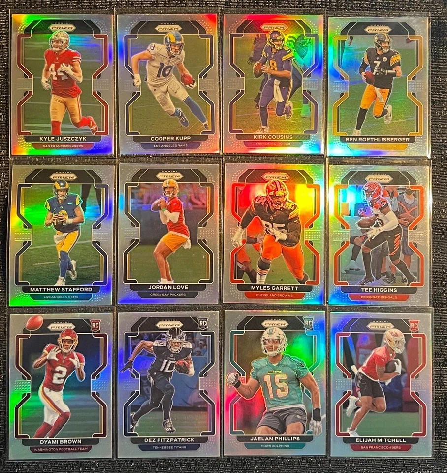 2021 Panini Prizm Football SILVER Complete Your Set You Pick NFL Card #1-440 PYC - Image 1 of 1