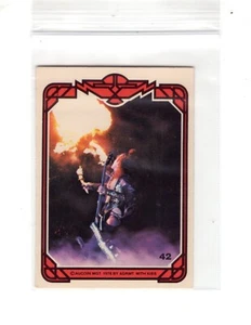 KISS COLLECTOR CARD PUZZLE PIECE #42 1978 DONRUSS AND AUCOIN MGT - Picture 1 of 2