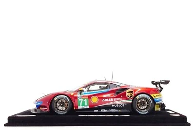 BBR Models 1:18 Ferrari 488 GTE #71 AF Corse - 24h Le Mans 2018 (#090/100) - Image 1 of 4