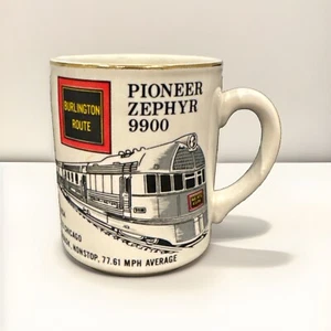 Rarität Pioneer Zephyr 9900 Railroad Burlington Route Tasse / Becher von The Mugger - Bild 1 von 5
