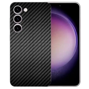 Schutzhülle Handy Cover TPU Bilddruck Carbon Optik für Samsung Galaxy A54 (5G) - Picture 1 of 10