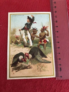 chromo Au Bon Marché les condors Vallet Minot - Foto 1 di 2