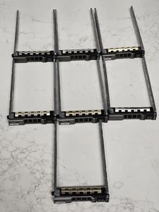 Lot Of 7 Dell KG7NR G176J 2.5 Drive Trays WX387 - Afbeelding 1 van 2