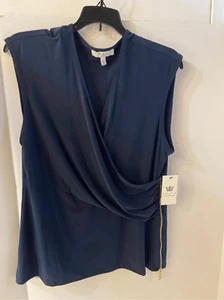 Chaus Navy Zipper Top Maritime Breeze Xl Neu RN#51323 - Bild 1 von 7