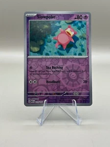 SLOWPOKE #079/165 POKEMON 151 (HOLO INVERSO, CASI NUEVO) INGLÉS - Imagen 1 de 4