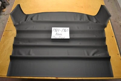 1964 64 1965 65 CHEVROLET NOVA CHEVY II HARDTOP BLACK NON PERFORATED HEADLINER - Image 1 of 2