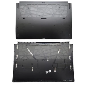New For MSI GS76 WS76 Stealth MS-17M1 Bottom Base Case Cover Enclosure Black US - Afbeelding 1 van 7